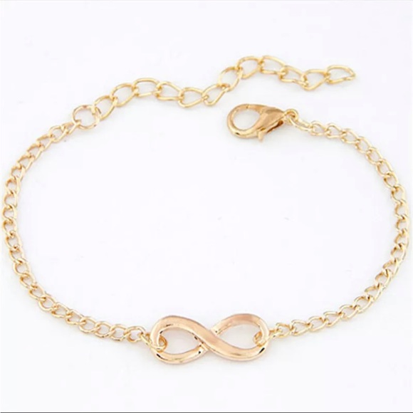 New Fashion Unisex 8 Infinity Bracelet Jewelry Charm Bracelet - Picture 4 of 4